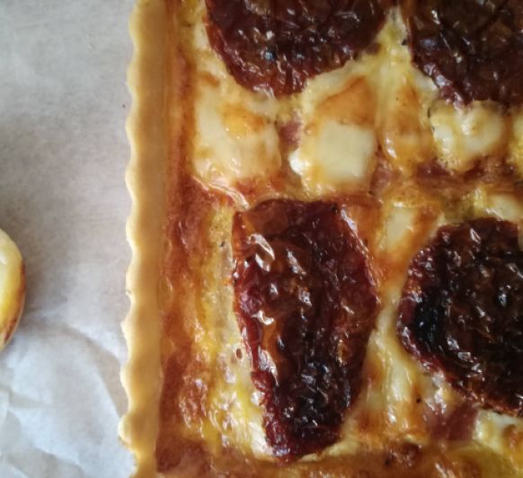 Receta de Quiché de tomates secos en Thermomix®